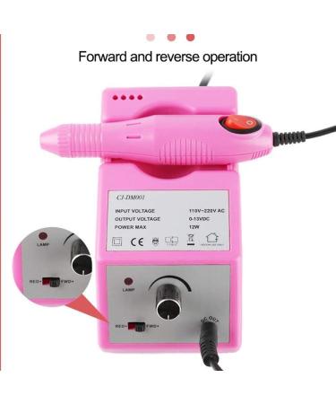 Nail Drill Electric Nail Drills Pedicure Tools Manicure Grinder for Acrylic Gel Nails Home Pink Nail Buffer Manicure Pedicure Polishing Tools - Buy Online on GoSupps.com