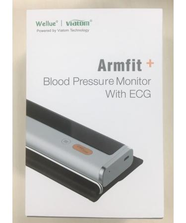 Wellue Armfit Plus Blood Pressure Monitor with EKG - Bluetooth Upper Arm Meter Large Cuff Free iOS & Android App for Home Use - Buy Online on GoSupps.com