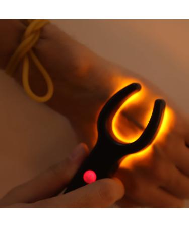 Vein Finder LED Rechargeable Vein Finder Viewer for IV Access Phlebotomy Infrared Vein Detector Transilluminator Handheld Vein Locator with Yellow Light for Various Skin