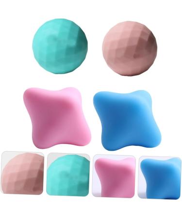 CLISPEED 4pcs Massage Roller Set - Deep Tissue Foam Ball & Fascia Foot Massager for Fitness - International Shipping Available - Buy Online on GoSupps.com