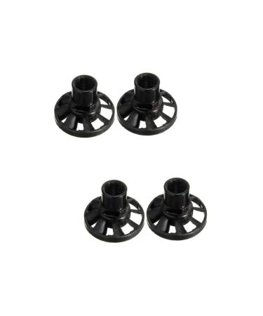 Balacoo 4 Pcs Electric Grinding Chuck Cleaning Accessories Grinders Blower Thread Grinding Dust Blowing Tool 3x3cmx2pcs Blackx2pcs