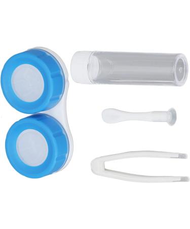 Dewin Portable Contact Lens Box Kit - Cute Duck Design Dust-Sealed Travel Container for Women (Blue) | Ideal for International Shipping - Buy Online on GoSupps.com