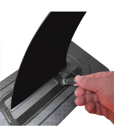 9 Replacement Paddle Board Fin for iSUP & Inflatable Boards - Kayak, Canoe, Stand Up Plastic Fin - Buy Online on GoSupps.com