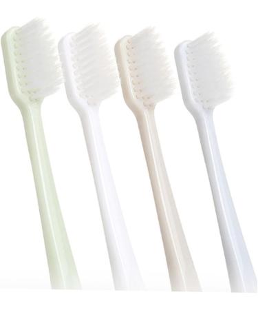 Frcolor 4-Piece Bristle Toothbrush Set | Oral Hygiene & Tooth Care for Home | Premium Fine Hair Toothbrushes - Buy Online on GoSupps.com