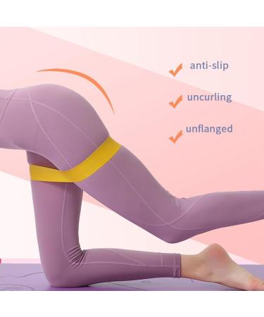 Fattoz 1Set 5 Different Resistance Levels Elastic Band Resistance Bands TPE for Men and Women for Booty Legs Training Yoga - Buy Online on GoSupps.com