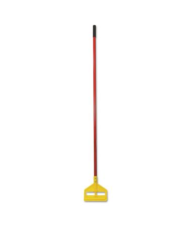 Rubbermaid Commercial invader 60 Inch Fiberglass Wet Mop Handle, Red (FGH14600RD00)