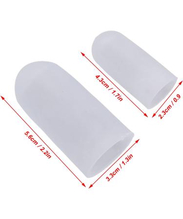 Silicone Toe Protectors for Women - Relieve Pain, Separate Overlapping Toes, Reduce Pressure - Ideal for Sports Activities - Different Sizes Available - Buy Online on GoSupps.com