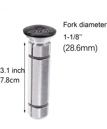 Neco Carbon Fiber Headset Expander Top Cap - 1 Inch - Large & Small Sizes - Buy Online on GoSupps.com