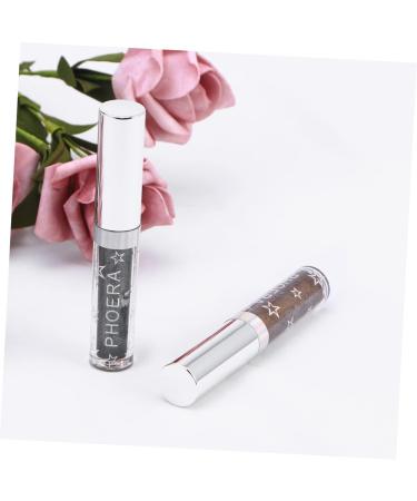Balacoo Makeup Eyeshadow 2pcs Glitter Eyeshadow Women Makeup Glow Eye Powder Liquid Eyeshadow Eye Shadow Flash Glitter Eyeliner - Buy Online on GoSupps.com