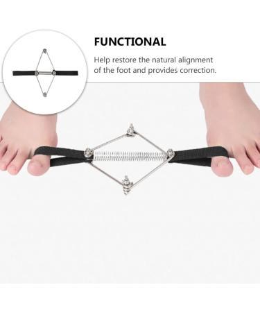 MILISTEN Thumb Protector - Elastic Bunion Straightener Belt & Bunion Relief with Exercise Bands | Best Spacers & Separators for Comfort - Buy Online on GoSupps.com