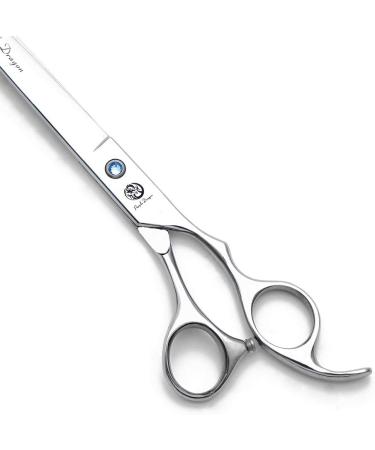 Purple Dragon 9 Inch Sharp Edge Salon Hair Cutting Shears with Bag - Professional Pet/Dog Grooming Scissors for Barber or Groomer - Buy Online on GoSupps.com