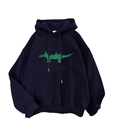 Mint Green Women's Cute Hoodie - Teen Girl Fall Sweatshirt | Casual Black Sweatshirt Women | Size M - Buy Online on GoSupps.com