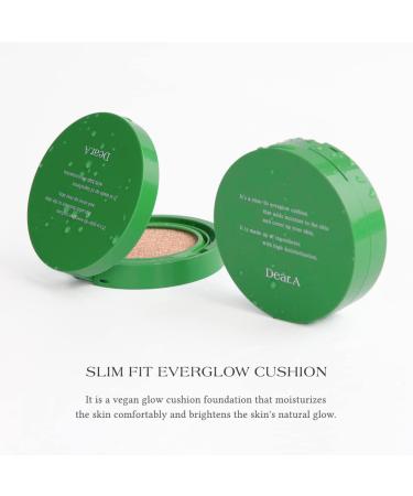 Everglow Cushion Foundation (Cool Beige) - Slim Fit Formula for Flawless Skin - Buy Online on GoSupps.com