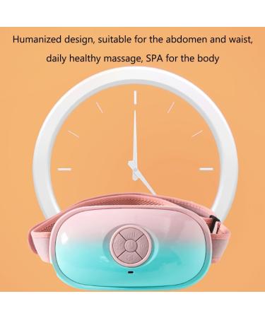 ThyxG Electric Abdominal Massage Device - Portable 3 Heat Levels Adjustable Strength for Belly Legs & Neck - Buy Online on GoSupps.com