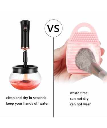 Electric Makeup Brush Cleaner & Dryer - Fast & Efficient Cleaning for All Brushes - 8 Sizes Included - Buy Online on GoSupps.com