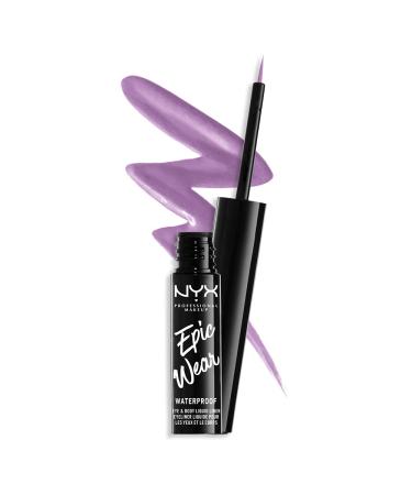 NYX PROFESSIONAL MAKEUP Epic Wear Liquid Liner  Long-Lasting Waterproof Eyeliner - Lilac Lilac Matte - Buy Online on GoSupps.com