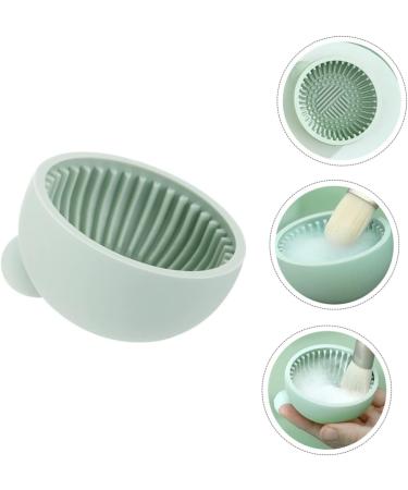 HAPINARY Cleanser of Makeup Brush Cosmetic Brush Cleaning Mat Makeup Pallets Make up Brush Cleaning Mat Skull Stationary Beauty Tools Face Scrubbers Cushion Silica Gel Sucker - Buy Online on GoSupps.com