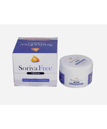 SoriyaFree Psoriasis Moisturizing Cream - 2.0% Salicylic Acid Formula for Eczema Relief, Anti-Itch Properties & Sunburn Soothing - 80g - Buy Online on GoSupps.com
