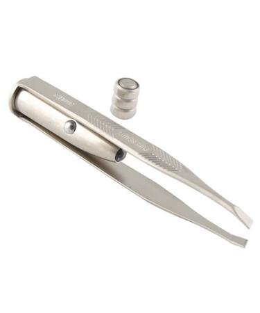 Webrauen light steel hair removal pluck the sloping tweezers light steel face hair face hair nasal hair glass or wood splinters