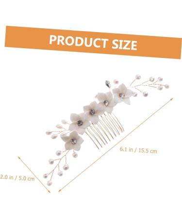 DOITOOL Hair Accessories Dress Bride Hair Piece Rhinestones - Buy Online on GoSupps.com