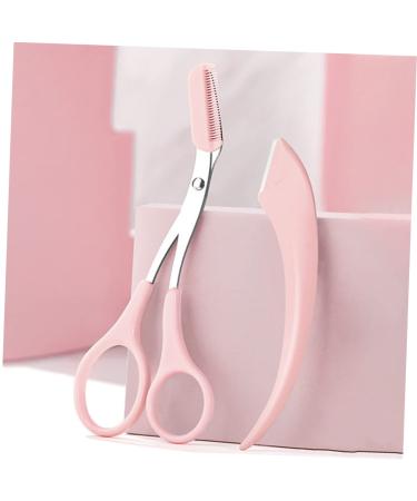 Eyebrow Trimmer Kit for Women - Curved Razor Comb & Precision Scissors for Perfect Grooming & Shaping | International Shipping Available - Buy Online on GoSupps.com