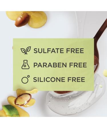 Sulfate Free Hair Food Shampoo with Argan Oil & Avocado 17.9 Fl Oz - Dye Free Smoothing Treatment - Buy Online on GoSupps.com