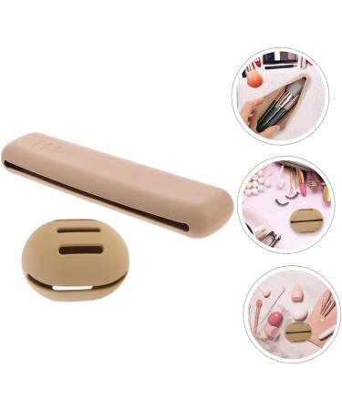 minkissy 3 Sets Powder Puff Storage Box Cosmetic Bags for Women Silicone Makeup Brush Covers Silicone Cosmetic Bag Portable Mini Cosmetic Supplies Soft Miss Makeup Tools Silica Gel - Buy Online on GoSupps.com