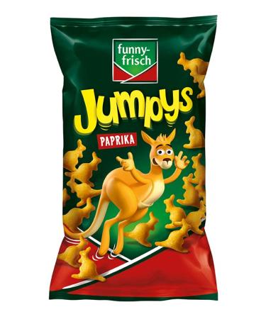 Buy Funny-Frisch Jumpys Paprika - Pack of 20 (20 x 75g) | International Shipping Available - Buy Online on GoSupps.com