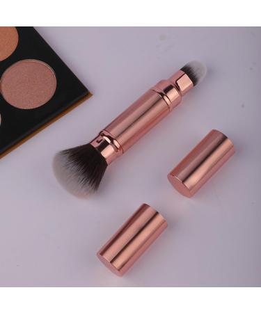 PATKAW Dual-end Makeup Brush Retractable Loose Powder Brush Concealer Brush Foundation Applicator - Buy Online on GoSupps.com