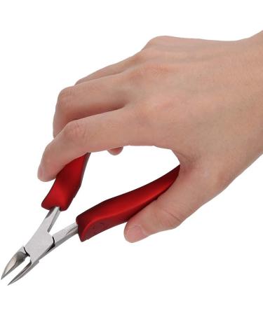 Hardware Nails Cuticle Clipper Pedicure Manicure Tool Cuticle Nippers for Toenails for Fingernails(S1 red) - Buy Online on GoSupps.com