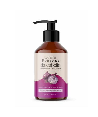 QKnature Antihair loss shampoo with red onion extract 250 ml Contains active substances to strengthen the hair and stimulate its growth For all hair types NO onion smell