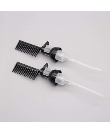 Lurrose 3pcs 130ml Hair Dye Bottle Root Comb Applicator Bottle Hair Coloring Dyeing Dispensing Bottle Container for Home Shop Scalp Treatment Perming Tools (Random Color) - Buy Online on GoSupps.com