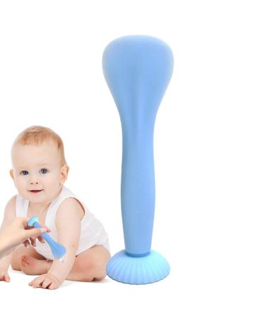 Best Baby Cream Spatula | Soft Diaper Cream Brush & Stroll Spatula | Himmelblau Diaper Paste Tool with Suction Foot - Buy Online on GoSupps.com