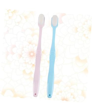 Beaupretty 2-Piece Cleaning Toothbrush Set | Stylish Fur Design Toothbrushes for Dental Care - Buy Online on GoSupps.com