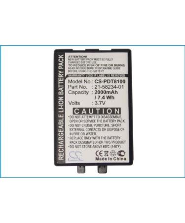 3.7V 2000mAh Battery Replacement for PDT8146 PDT8133 PDT8137 PDT8100 PDT8142 - International Shipping Available - Buy Online on GoSupps.com