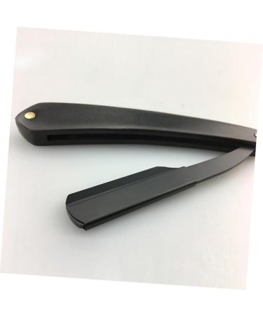 Angoily Men's Razor - 3-in-1 Hand Razor with Wooden Handle for Precise Shaving - Metal & Bamboo Manual Eyebrow Knife - Buy Online on GoSupps.com