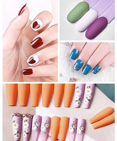 Rofran 24 Coloured Acrylic Powder Set with Acrylic Liquid Monomer for Nail Extension 12g/box Large Glitter Acrylic Nail Powder Sets for Women Nail Acrylic Nail Kit for Beginners DIY Nails Home Salon a-24 color - Buy Online on GoSupps.com