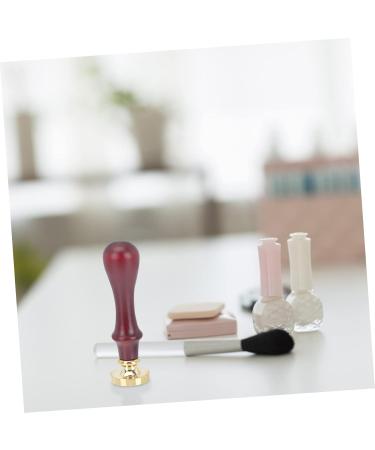 HAPINARY 2 Pcs Dispensing Plate Tool Wax Seal Tools Retro Sealing Stamp Cosmetic Accessory Copper Copper Head - Buy Online on GoSupps.com