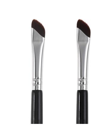 RMISODO 2 Pcs Angled Eyeliner Brush, Slanted Fine Point Eye Shadow Brushes, Gel Eye Liner Makeup Brush with Synthetic Bristles, Professional Eye Makeup Brush for Women Girls, Black - Buy Online on GoSupps.com
