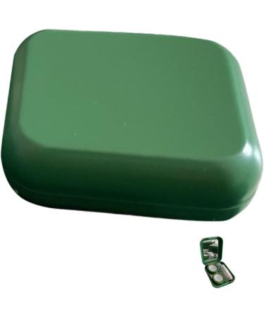 Buy Healeved Portable Contact Lens Case with Mirror - Stylish Storage for Lens & Glasses - Buy Online on GoSupps.com