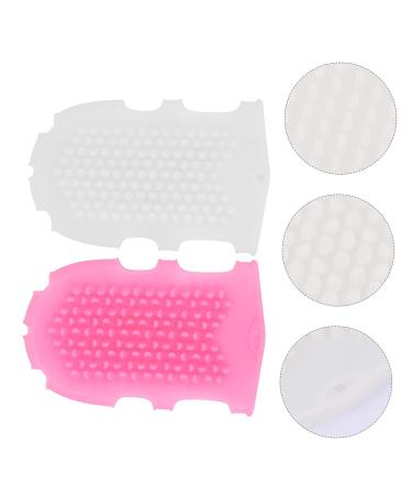 2-Piece Silicone Body Massage Brush Set for Exfoliation and Scrubbing - Buy Online on GoSupps.com