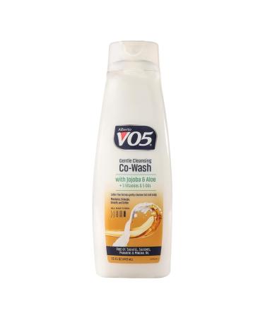 Alberto VO5 Gentle Cleansing Co-Wash with Jojoba and Aloe - Cleansing Conditioner - Cowash for Scalp and Hair - Moisturizes and Smooths Hair - 15 oz