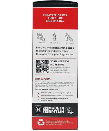 Pin Up Full Head At-Home Perm Kit At-Home Perm Kit for Natural Long-Lasting Curls Protein Rich for Soft Shiny Hair 170ml Trio Pack - Buy Online on GoSupps.com