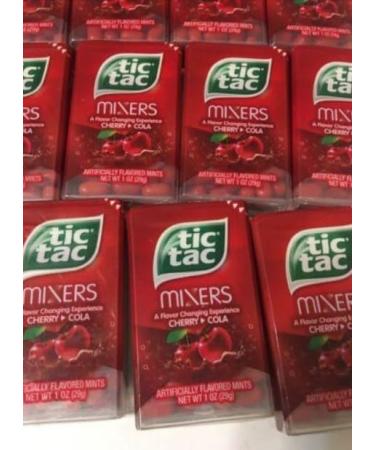 Tic Tac Mixers Cherry Cola (Cherry Cola) 24 Count Clean And Fresh Delicious And Tasty - Buy Online on GoSupps.com