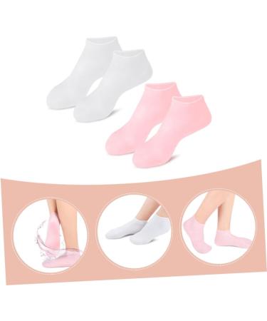 minkissy 10 Pairs Exfoliating Moisturizing Socks Cosmetic Moisturizing Sock Lotion Toe Spa Masks Moisturizing Spa Socks Foot Non Socks Pedicure Cuticles Socks Cracked Sebs Heel Soft Miss - Buy Online on GoSupps.com
