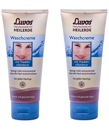Luvos Luvos Pack of 2 Cleansing Creams - Gently cleanses the skin (2 x 100 ml)