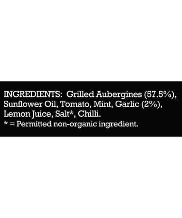 Mr Organic Grilled Aubergine Dip 190g - Authentic Mediterranean Flavors - Buy Online on GoSupps.com