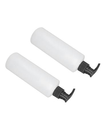 2 Pack 250ml Reusable Massage Dispenser Pumps - Cream & Shampoo Lotion Containers for Easy Heating & Refilling - Buy Online on GoSupps.com