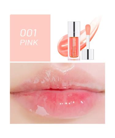 Yasovigi Hydrating Lip Oil Plumping Tint Gloss Pink - Moisturizing Lip Care Stick - Nourishing & Repairing Formula - Non-sticky - Moisture-Infused - Buy Online on GoSupps.com