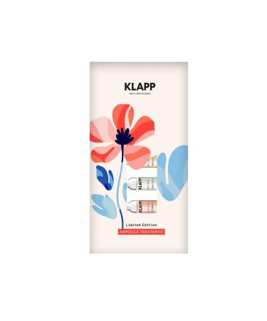 KLAPP Cosmetics 7 Days Ampoules Treatment limited edition 2025 6 x 2 ml 1 x 1 ml